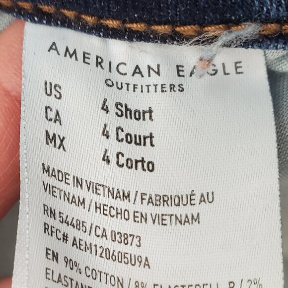 American Eagle Curvy Super Hi-Rise Jeggings! Size 4Short - Picture 7 of 8